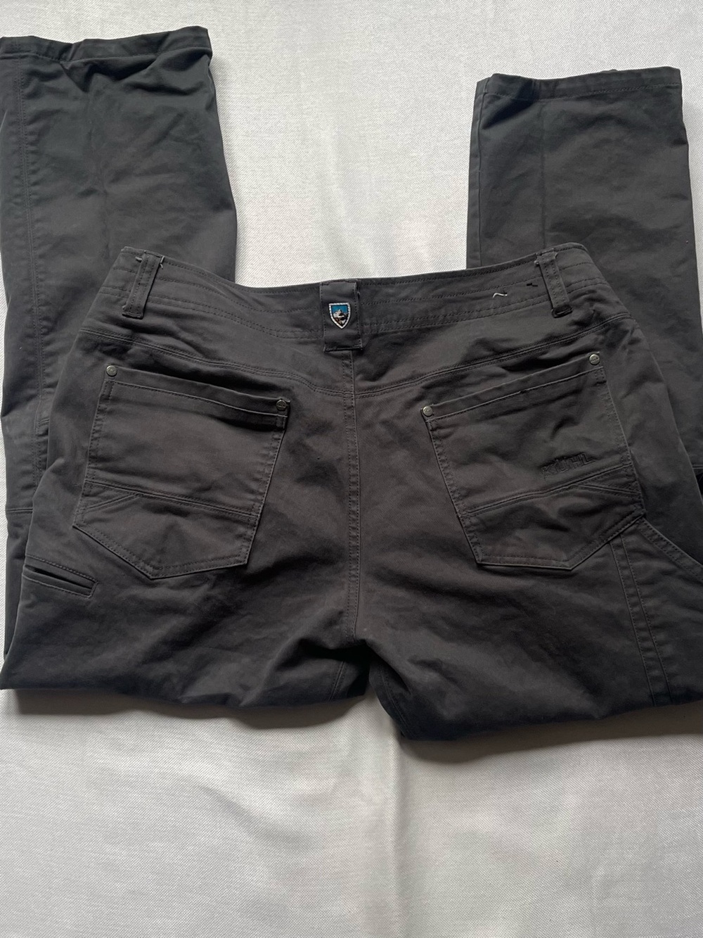 KÜHL 36x30 Rebel Men's Gray Cotton Blend Outdoor Camping Hiking Hunting Pants